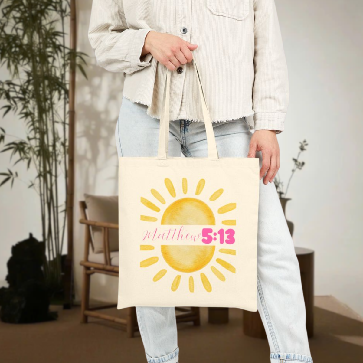 Salt + Light Tote Bag