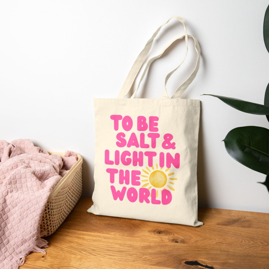 Salt + Light Tote Bag