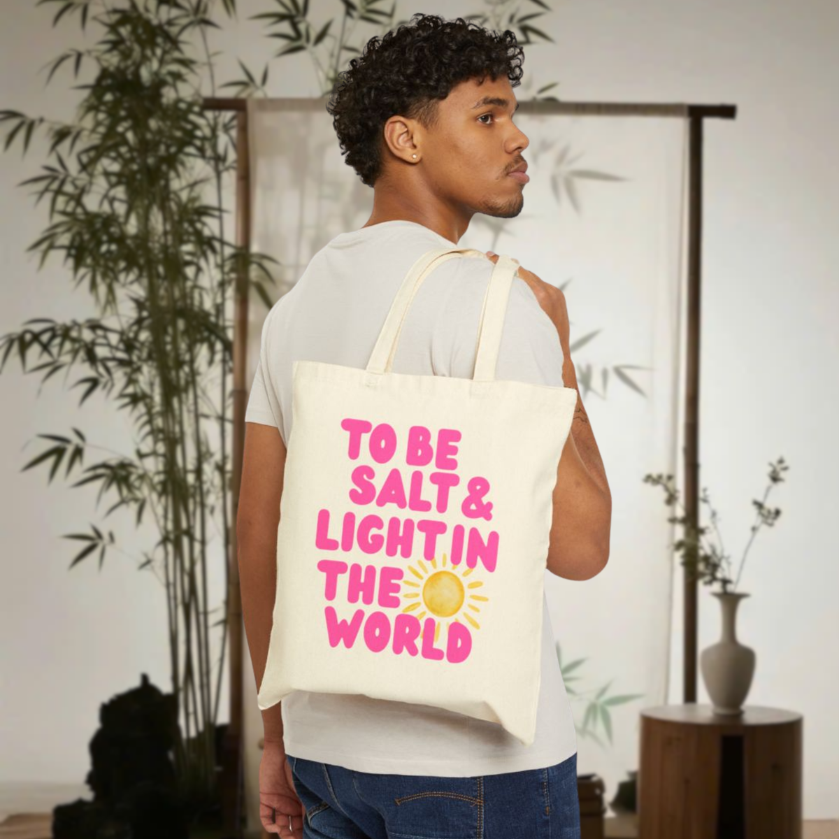 Salt + Light Tote Bag
