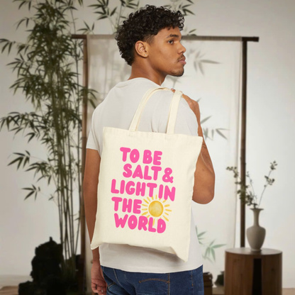 Salt + Light Tote Bag